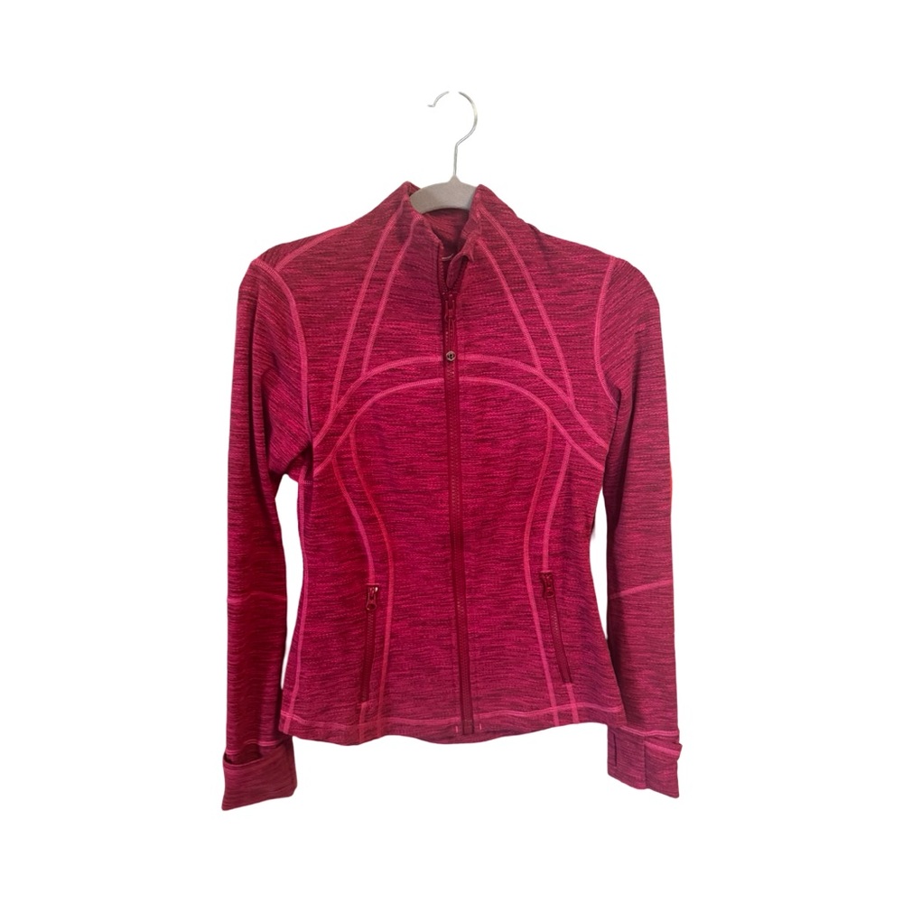 Lululemon Define Vibrant Pink Zip-Up Jacket